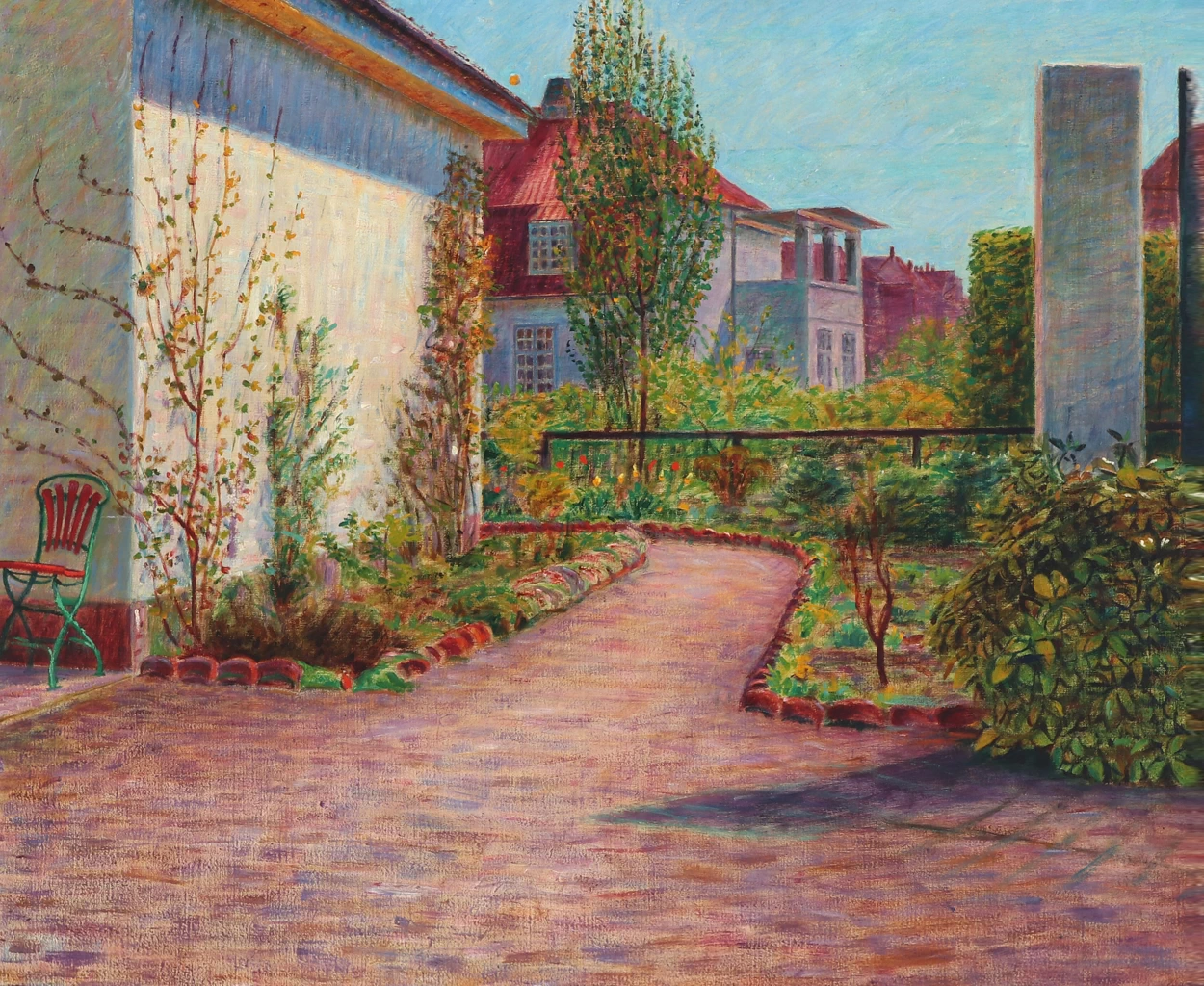 Kristian Zahrtmann - Il giardino di Casa d'Antino